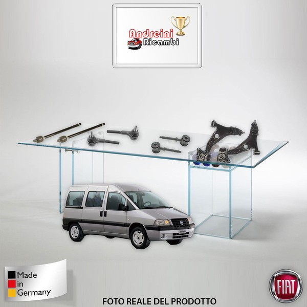 Kit Brackets 8 Teile Fiat Scudo 1.9 D 51KW 69CV Ab 2002-image