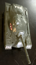 VTG Plastic WW2 Tank Green 1960's Toy msb