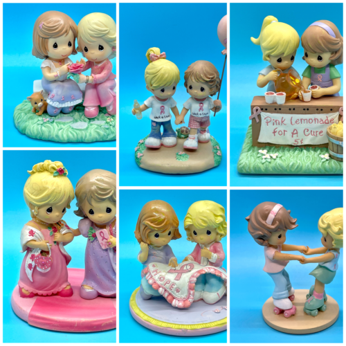 Precious Moments Hamilton Best Of Friends Breast Cancer Figures – You Choose! - 第 1/49 張圖片