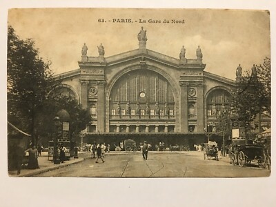 CPA PARIS ( 75 ) La Gare du NORD
