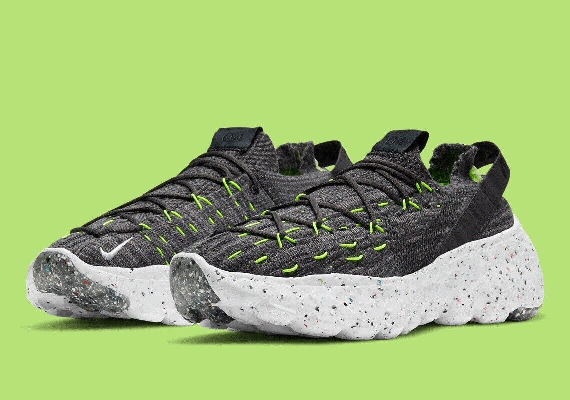 Men's Nike Space Hippie 04 Running Shoes, CZ6398 010 Black Men's Nike Space Hippie 04 Running Shoes, CZ6398 010 Black