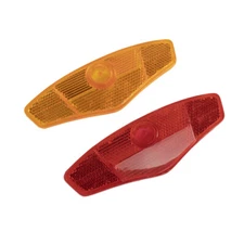 PRO+ Bike Wheel Spoke Reflector Set Amber/Red