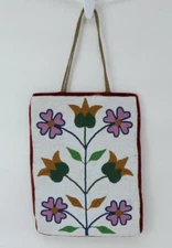 Yakima beaded bag; 15" x 11 1/4"