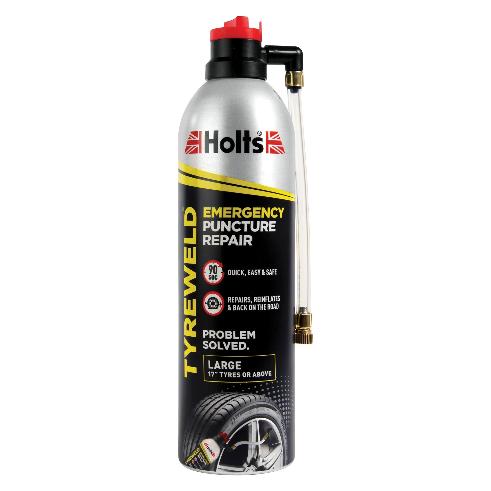Tyre Sealant Puncture Repair Tyreweld 500ml Aerosol - Holts HT4YA