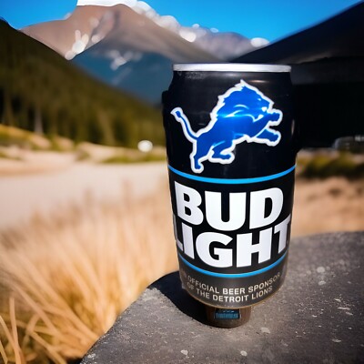 Just Released 2024 Detroit Lions NFL Kickoff Can Empty Bud Light