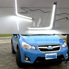 DRL For Subaru Xv Crosstrek 2016 2017 LED Daytime Running Light Driving Fog Lamp