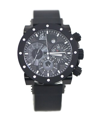 Jacob & Co Epic 2 Chronograph Stainless Steel Watch E2CBR
