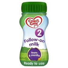 Cow & Gate 2 Follow On Milk Liquid 200ml