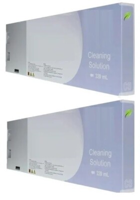 2 PREMIUM COMPATIBLE ROLAND WATER BASED CLEANING CARTRIDGE 220ML DYE SUBLIMATION