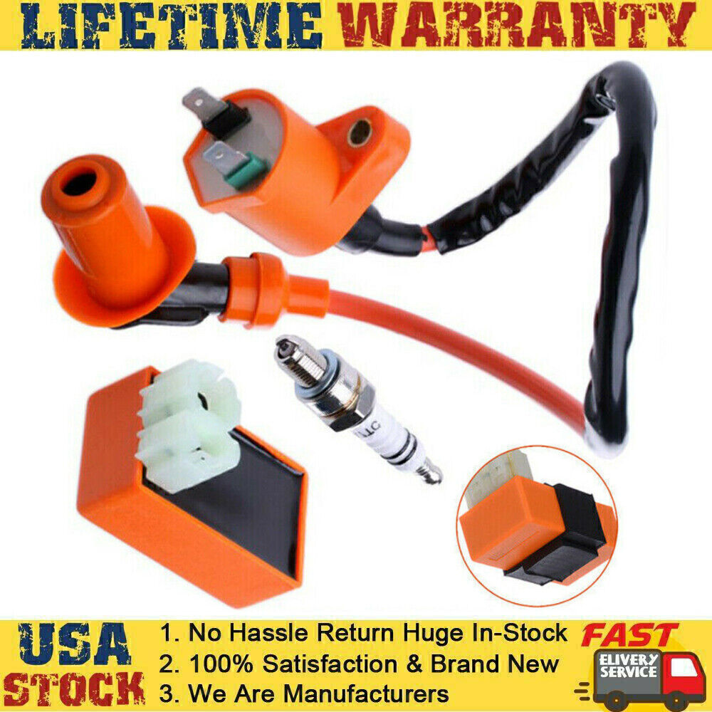 Ignition Coil Rectifier Solenoid Relay Spark Plug 6-Pin AC CDI Kit Fit For GY6 50cc 150cc 125cc Raci Uygun Fiyatlu0131 Satu0131n Alu0131n - Fiyat, ücretsiz Teslimat, Fotou011fraflarla Gerçek Yorumlar - Foto 7