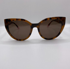 Victoria Secret VS0057 52E Tortoise Cat Eye Plastic Sunglasses Frame 55-19-140