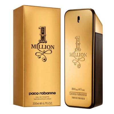 Paco Rabanne 1 Million Men Eau De Toilette 6.7 Oz. 3349668566372| eBay