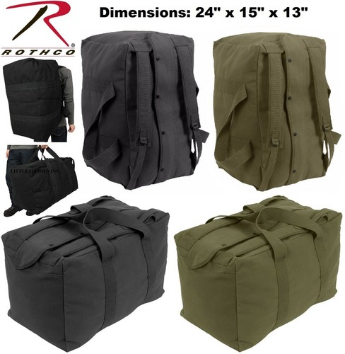 Military Parachute Cargo Bag 