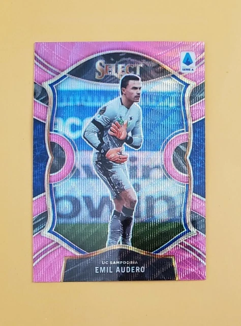 2020-21 Panini Select Pink Wave Prizm /19 Emil Audero #3 First Off The Line SSP