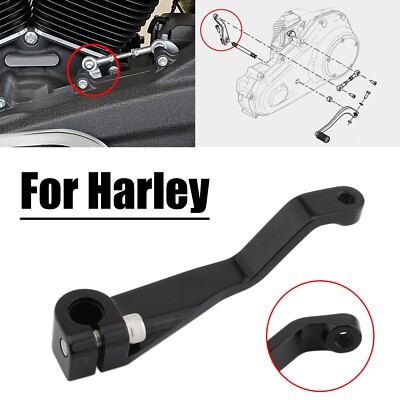 For Harley Davidson 18-23 M8 Softail Inner Transmission Shift Lever Gloss Black