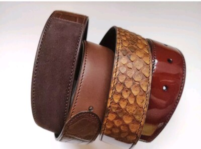 Luxury Corthay $1300 Five Exotic Leather's Belt. Brand New Luxury Corthay $1300 Five Exotic Leather's Belt. Brand New