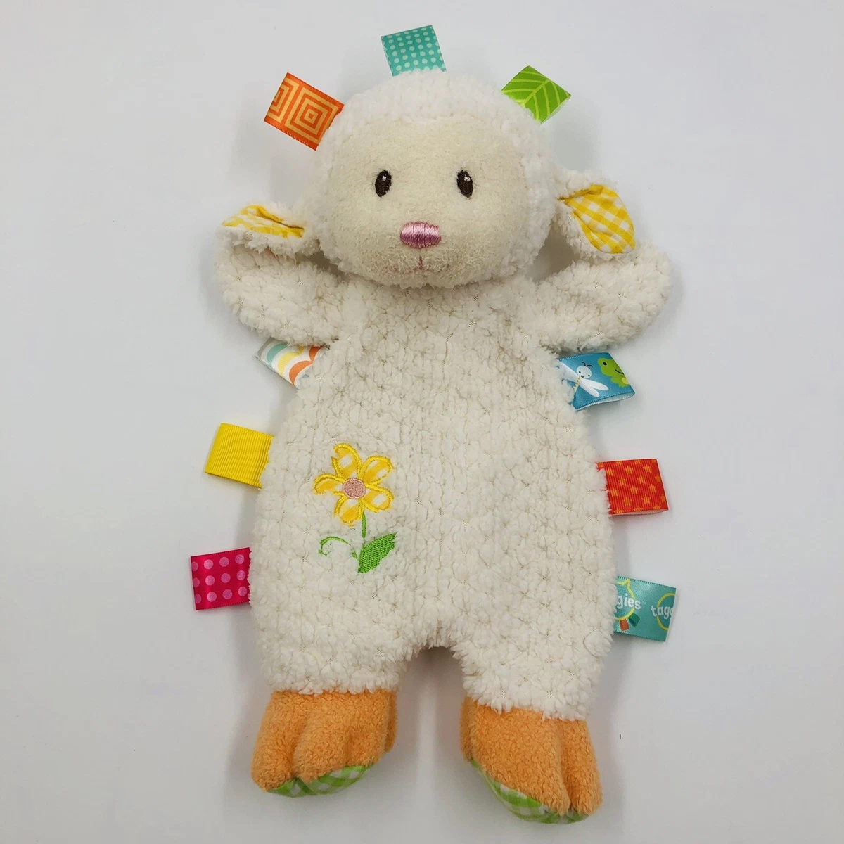 Taggies Signature Mary Meyer Plush Toy Lovey Security Baby Blanket