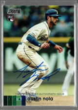 2020 Stadium Club Autographs #AAN Austin Nola Auto