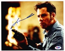 JOHN TRAVOLTA SIGNED 8X10 PHOTO PULP FICTION AUTHENTIC AUTOGRAPH PSA/DNA COA B