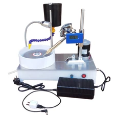 Digital Display Jewelry Polisher Grinding Gem Faceting Machine Jade Flat Grinder