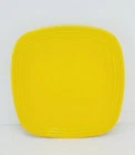 DINNER PLATE "square" daffodil yellow FIESTA 10.75" NEW