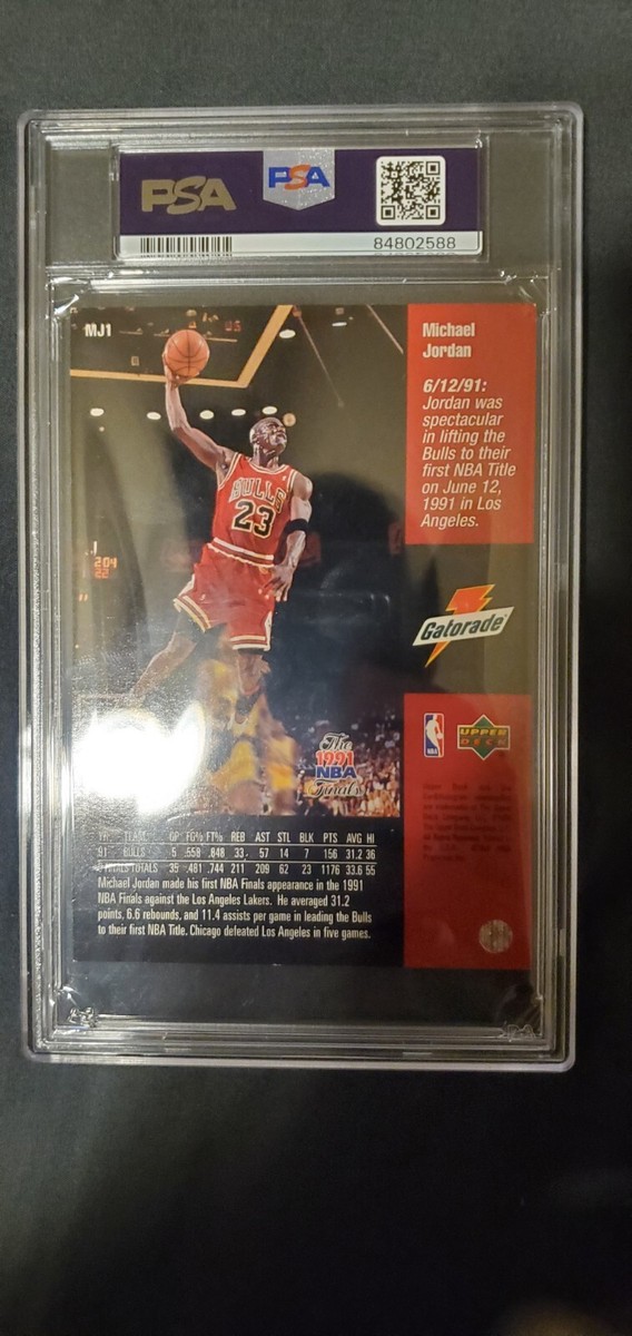 1999 Upper Deck Gatorade Michael Jordan - Michael Jordan #MJ1 for