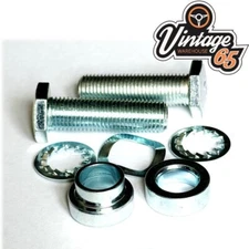 Classic Car Seat Belt Fixing Kit 8.8 High Tensile 7/16" Bolt Nut Stepped Washer