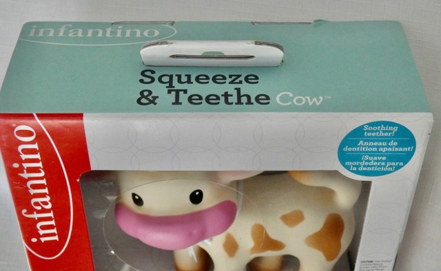 infantino cow teether