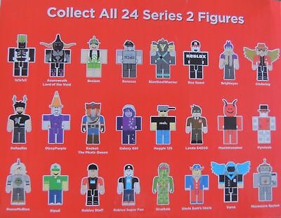 Roblox Mystery Minis Blind Box Series 2 Choose Your Figure 18 Designs Ebay - roblox series 3 checklist