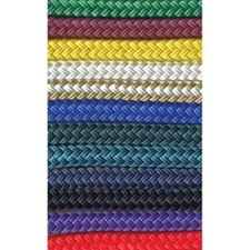 Seachoice Dock Line Dbl Braided Nylon 3/8"x20ft Burgandy 50-39941 | S2