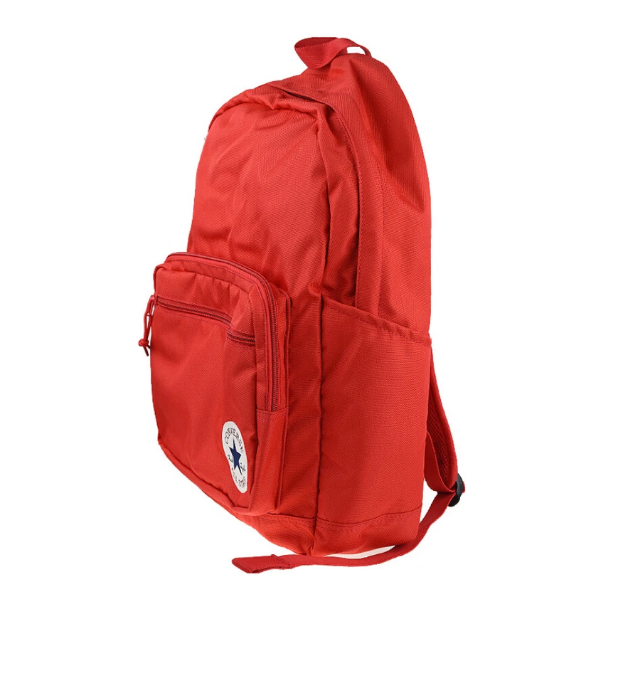 Mochila Converse Go2 Naranja Unisex Laptop Bolsillo Cremallera 10017261-A05 Foto 2 de 4