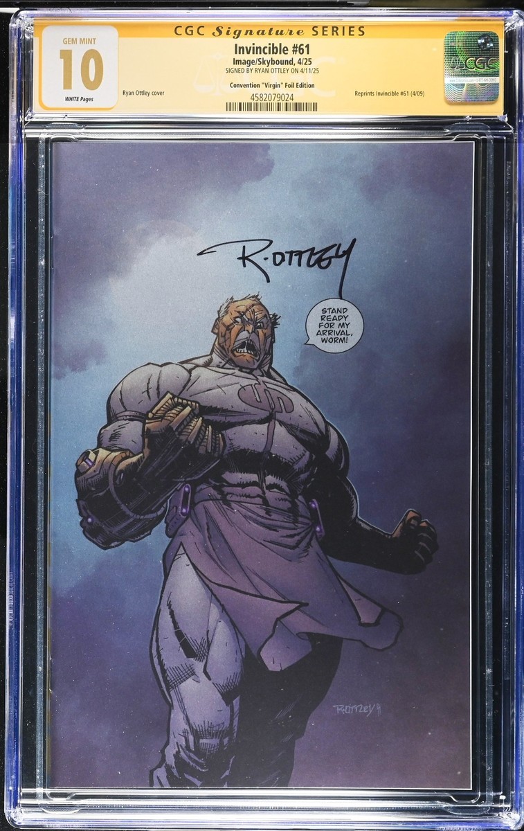 INVINCIBLE #61 - RYAN OTTLEY FOIL VIRGIN VARIANT C2E2 EXCLUSIVE