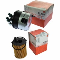 Mahle / Knecht Set Filterpaket Kraftstofffilter KL 569 ÖLfilter OX 171/2D