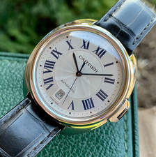 Cartier Clé de Cartier Men's 40mm Automatic Stainless Steel Wristwatch -WSCL0018