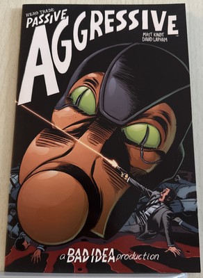 HERO TRADE: PASSIVE AGGRESSIVE #1 FIRST PRINT by Matt Kindt (Bad Idea, 2021)