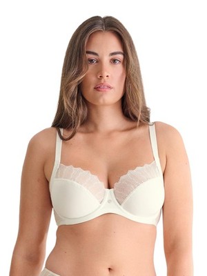 Lisca Bügel BH Stella Gr. 75-100 B-F, Creme und Lavendel