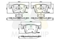 Motaquip Bremsbelagsatz Scheibenbremse LVXL1759 FüR Opel A18 P1UO Combo K9 Tour