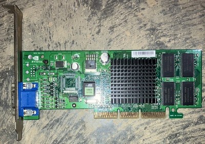 Nvidia MS-8839 AGP GeForce2 MX200 32MB AGP Video Card 6002262 TESTED