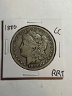 1880-CC Morgan Silver Dollar $1 VF Key Date CC