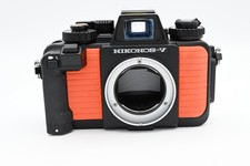 Nikonos V Waterproof Underwater 35mm Film Camera Body, Orange Parts/Repair 