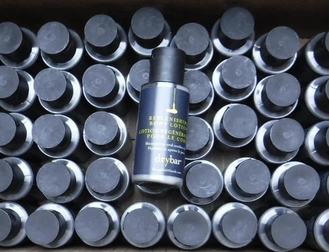 QTY: 50 Drybar Replenishing Body Lotion Travel Hotel Size 1.0 oz Bottles Aloft