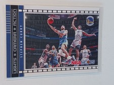 2021-22 NBA Hoops Stephen Curry Lights Camera Action #20 Golden State Warriors