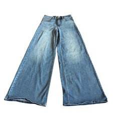Universal Thread High Rise Everyday Wide Leg Jeans Medium Wash Denim Size 8R