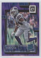 2022 Panini Donruss Optic Rated Rookie Purple Shock Prizm Kaiir Elam #249 0c6
