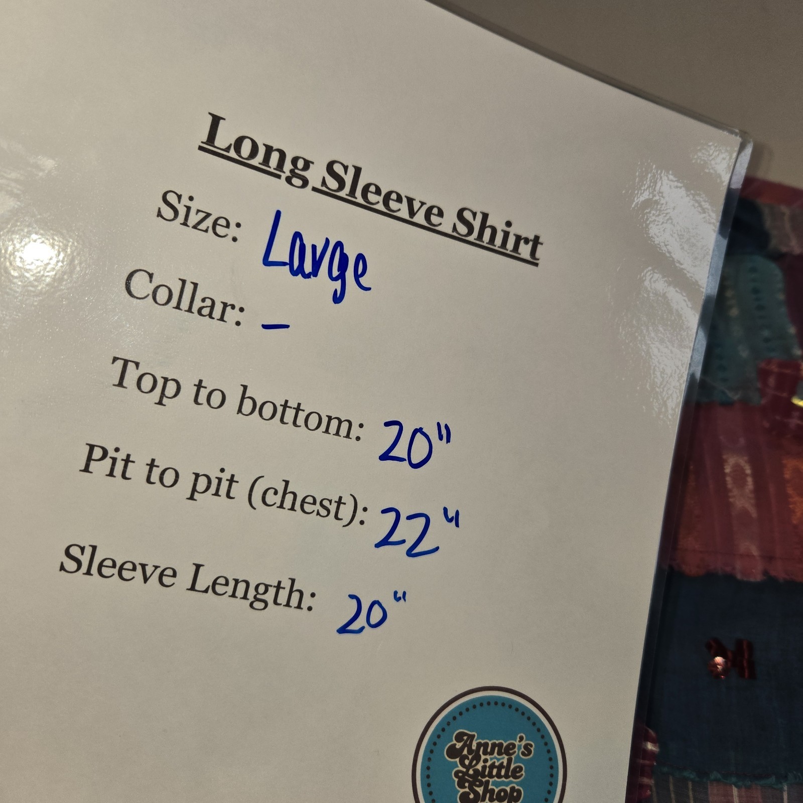 Carrie Allen Patchwork Sequined Button Down Colla… - image 8