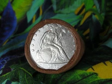 ROLL OF 20 SILVER DOLLARS SEATED 1871 END /MORGAN 1894 END BIN TOP2664B