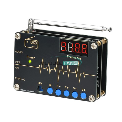 RDA5807M FM Radio Electronic DIY Kit 87-108MHz Electronic Soldering Project - Picture 20 of 34