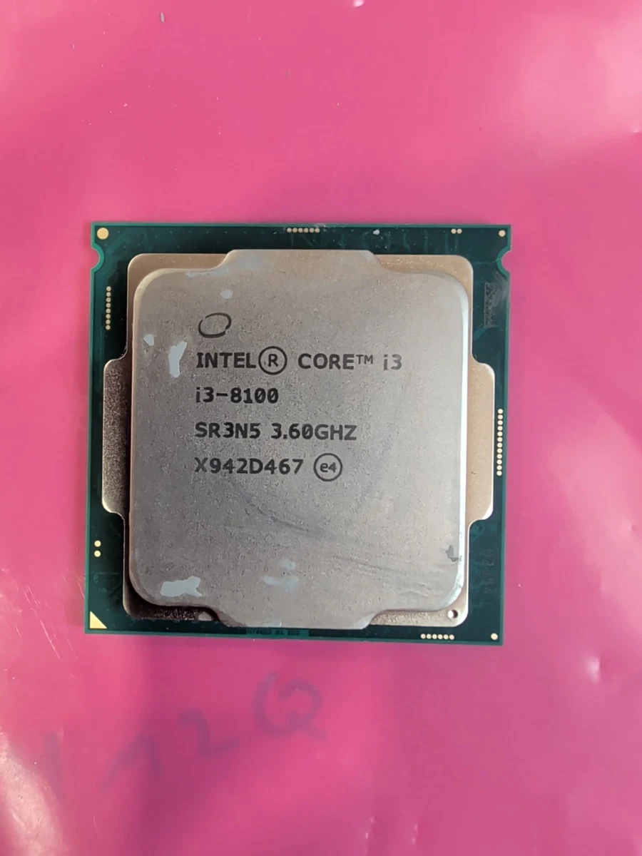 Las mejores ofertas en Modelo de procesador Intel Core i3-8100