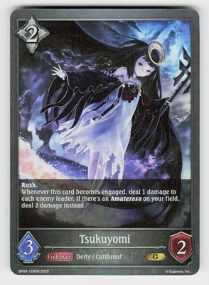 Shadow Verse Evolve Duet of Dawn & Dusk #BP09-129EN Tsukuyomi | eBay