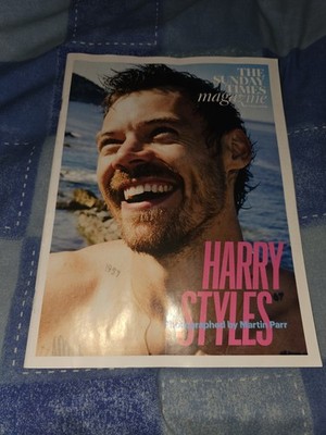 HARRY STYLES SUNDAY TIMES MAGAZINE 15TH  FEBRUARY 2026 & PAPER CLIPPINGS. STUFF!